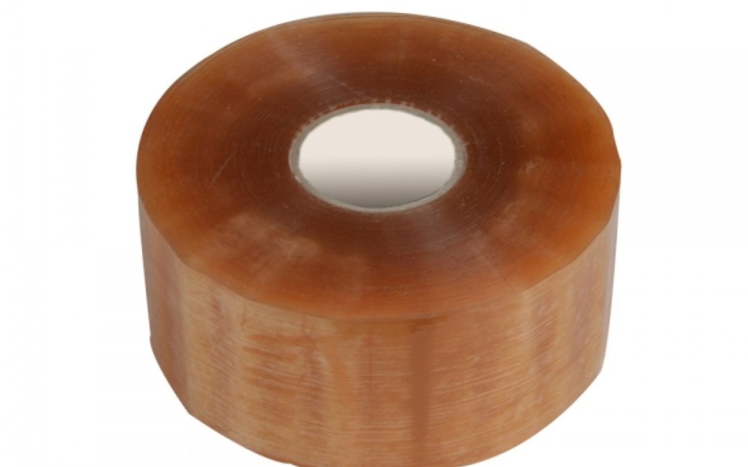 Solvent tape, 28 my – 50 mm x 132 meter – Transparant